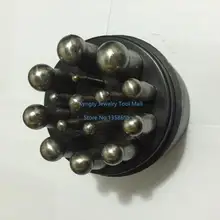 Инструменты для изготовления ювелирных изделий, набор пунзель, 17 шт