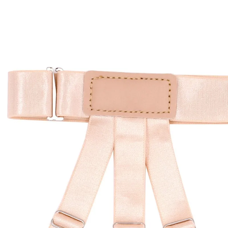 Регулируемая Мужская рубашка для отдыха подвязки эластичные леггинсы с завязками для ног Пояс Противоскользящий зажим противоскользящая