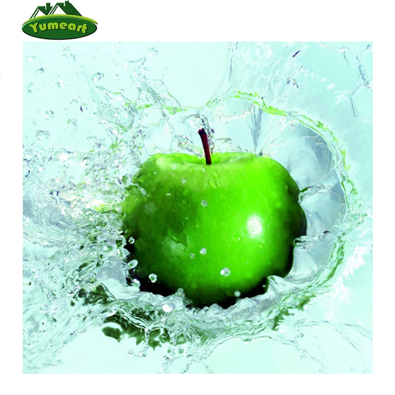 

5D Diy Diamond Embroidery Green Apple Diamond Painting Cross Stitch Rhinestone Diamond Mosaic Full Square Resin Decoration Fruit