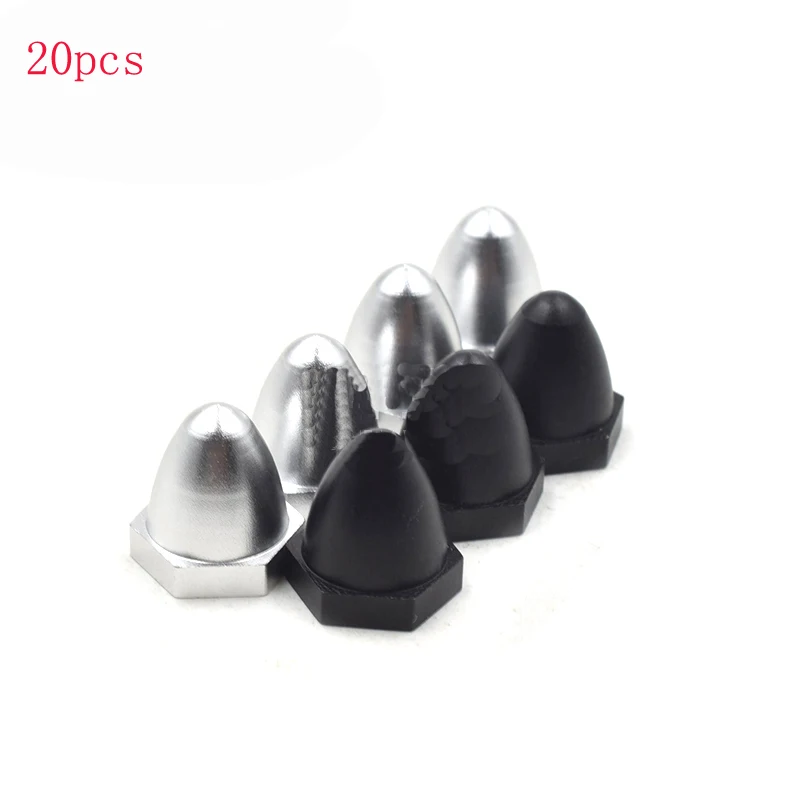 20pcs/lot Aluminum Alloy Hexagon M6 Bullet Propeller Clamp Paddle Clip Without Holes Width 12mm Height 13mm for DIY Model Acc | Игрушки и