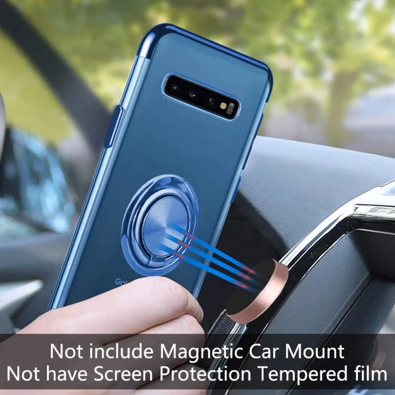Чехол для Samsung Galaxy S10E S10 Plus чехол с кольцом и подставкой Магнитный S9 S8 Note 10
