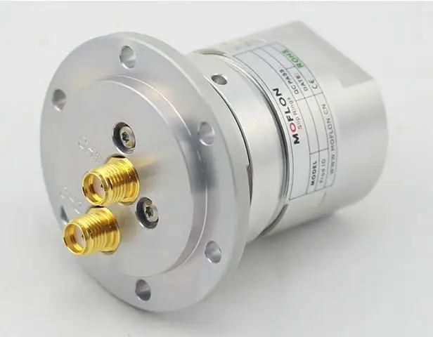 

MOFLON slipring 2 channel small and compact RF Rotary joints slip ring MHF200
