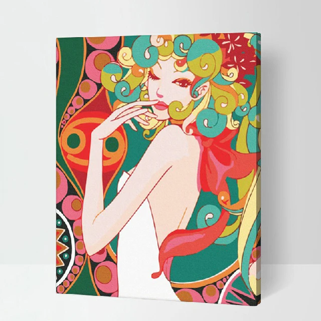 Ангелы моды Максимальный Размер 60 х 75 см Безрамное Pictures Paint By Numbers DIY Цифровая Живопись Маслом На Холсте Главная украшения DIY-