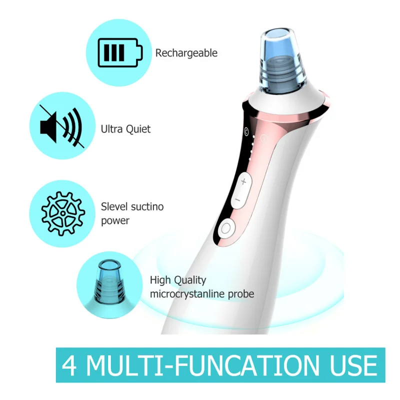 

2019 new electric blackhead instrument explosion models to pores acne cleaning artifact hot compress importer