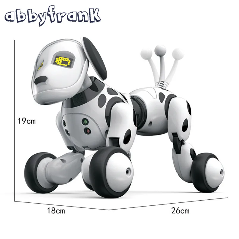 2,4G беспроводной пульт дистанционного управления умная собака электронный питомец развивающая детская игрушка Танцующий Робот собака подарок на день рождения высокотехнологичные игрушки