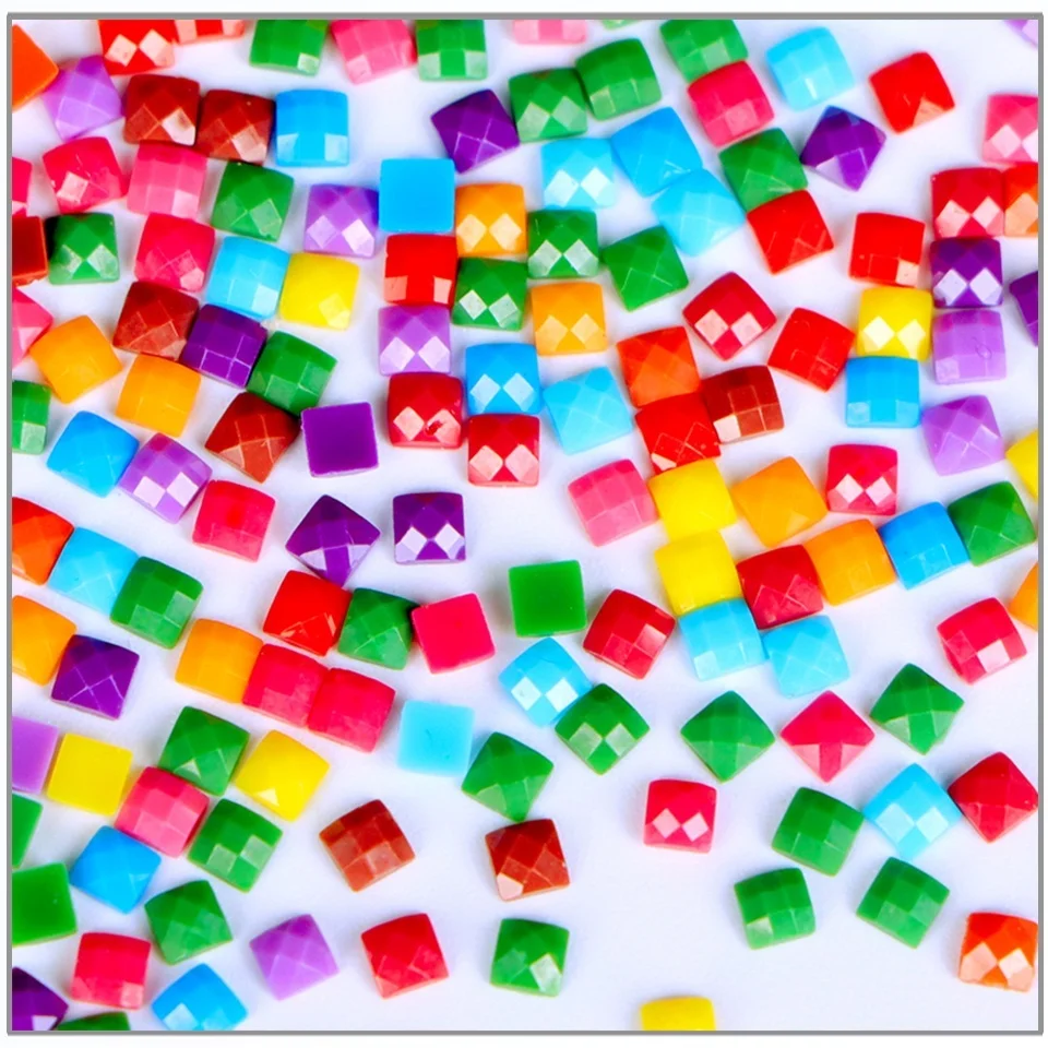 Diamond Embroidery Seaside Town 5 PCS Picture of Rhinestone Full Square Diamond Mosaic Landscape Se - 4000263615775