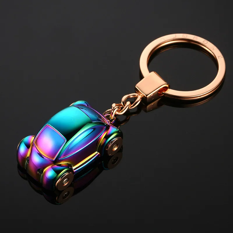 car key chain men and women couple key chain pendant key ring JOBON LED