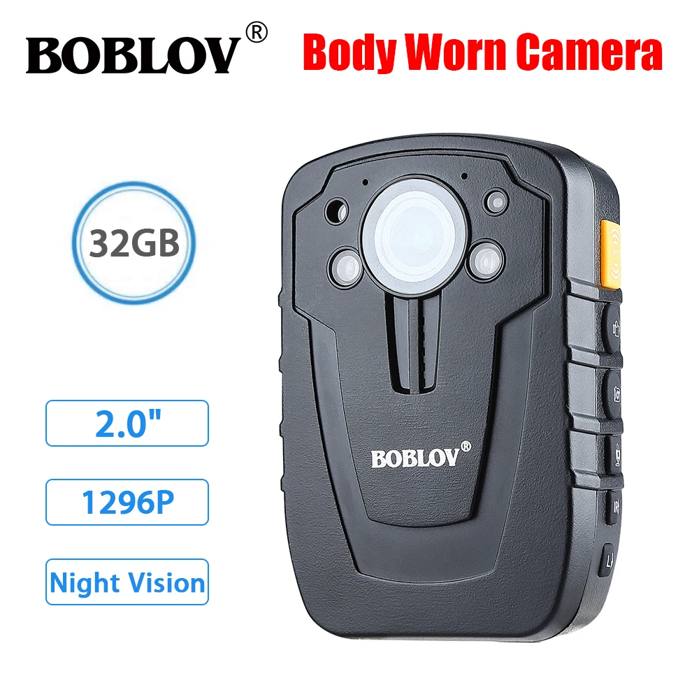 

D900 Updated Body Camera HD31-D Ambarella A7 32GB HD 1080P Police Body Lapel Worn Video Camera Recorder DVR IR Night Vision
