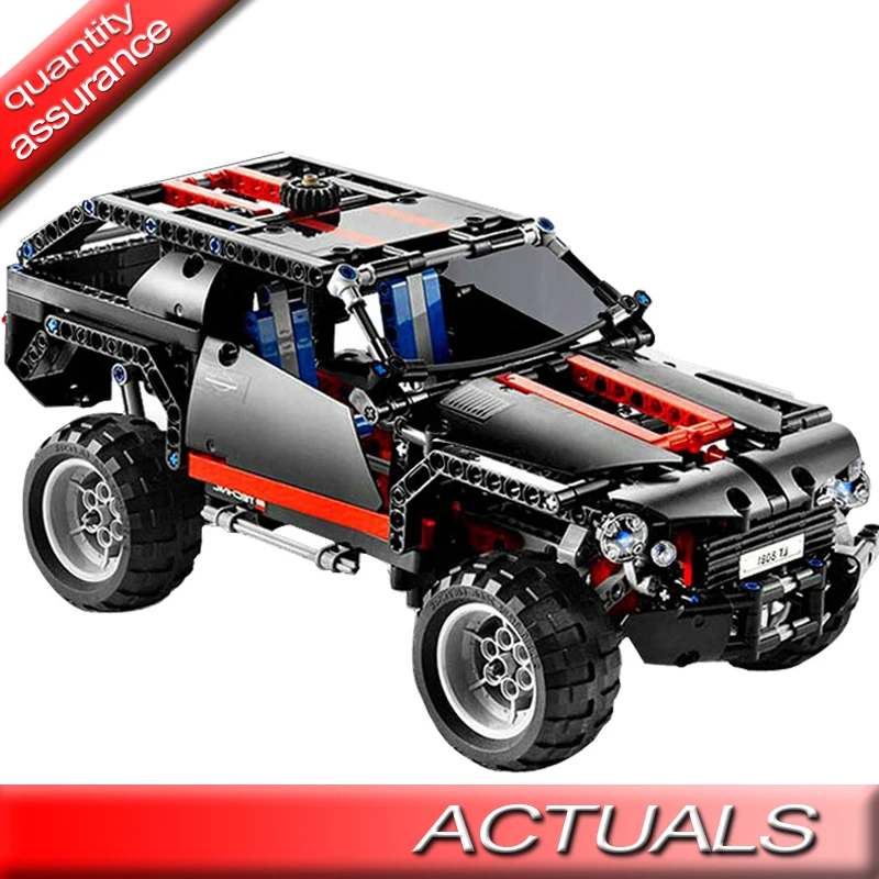 

589pcs Decool 3341 Technic Extreme Cruiser SUV Racing Car Building Block DIY Model Bricks Children Toy Compatible with Lego 8081