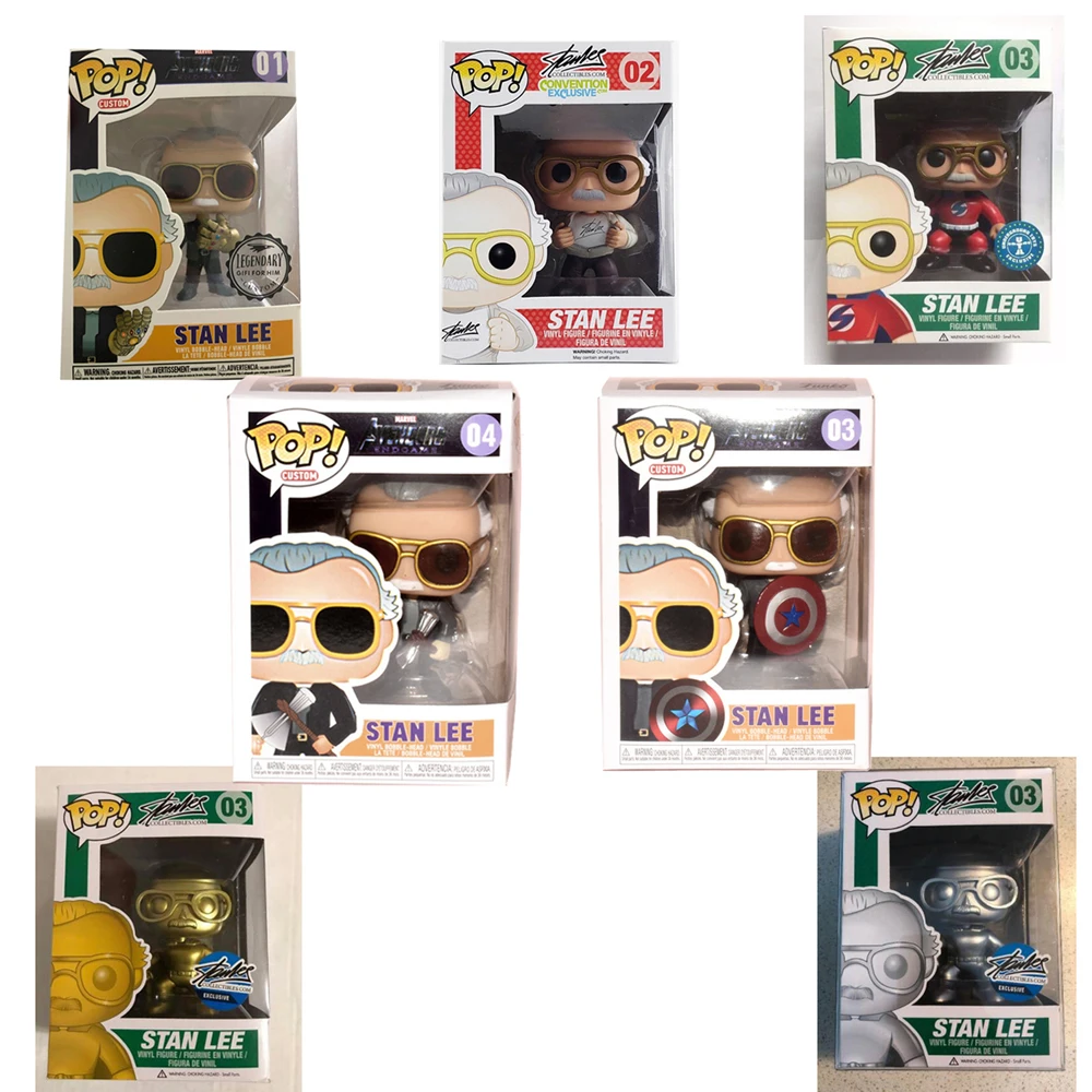 

Funko POP Marvel Stan Lee Vinyl Action Figures brinquedos Collection Model Toys