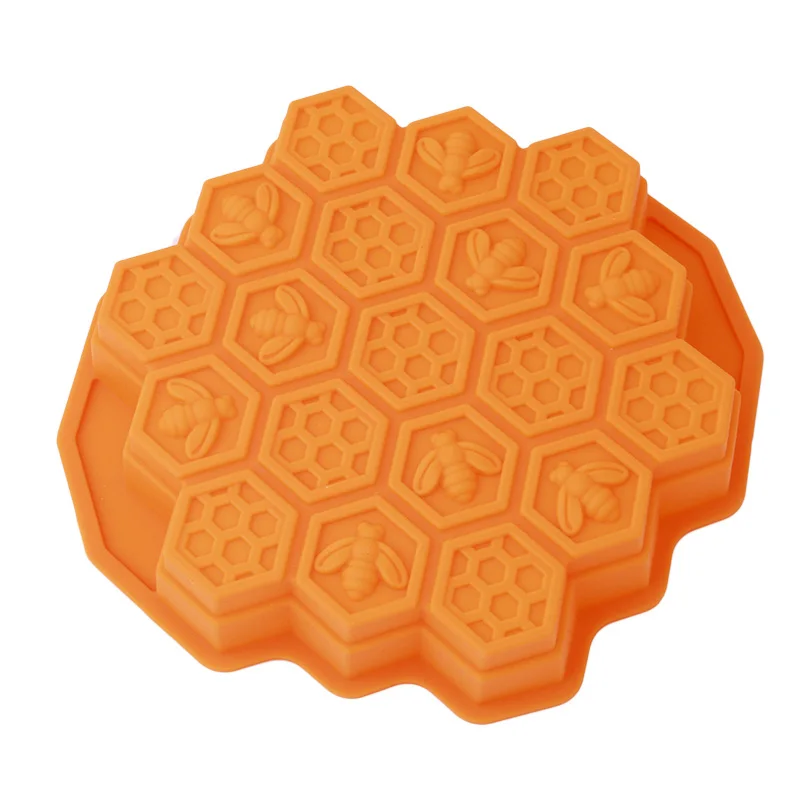 Honeycomb silicone cake mold6