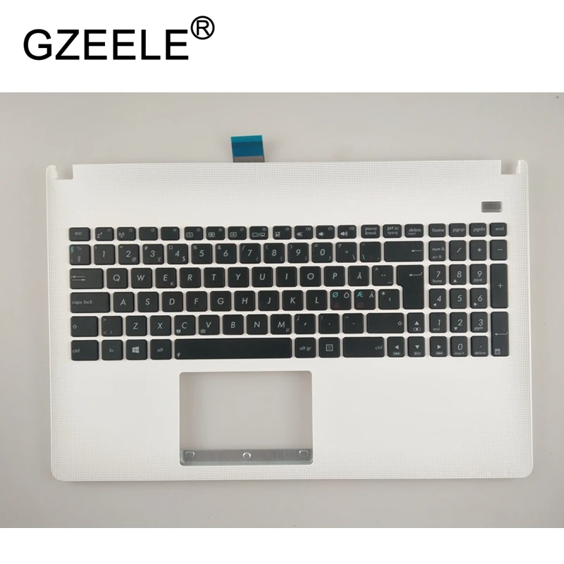 GZEELE новая клавиатура для ноутбука с корпусом C для ASUS X501 X501A X501U X501XI X501EI X501XE белый верхний чехол для рук