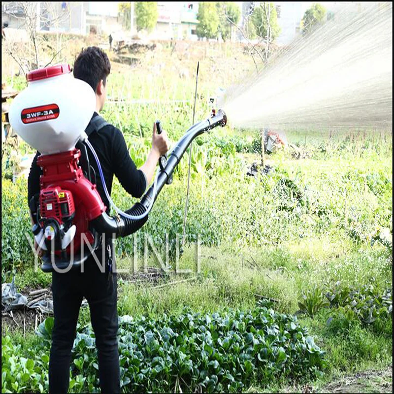 26L Gasoline Engine Sprayer High-Intensity Lawn Garden Sprayer & Atomizer Agricultural Pesticides Fertilizers Sprayer 3WF-3A