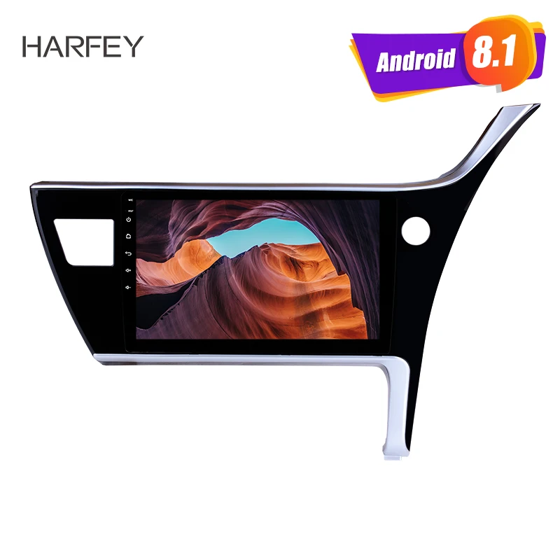 Excellent Harfey Android 8.1 2Din Car Multimedia Player For 2017 Toyota Corolla RHD 10.1" Head Unit Radio Support Steering Wheel Control 0 Excellent Harfey Android 8.1 2Din Car Multimedia Player For 2017 Toyota Corolla RHD 10.1" Head Unit Radio Support Steering Wheel Control 0