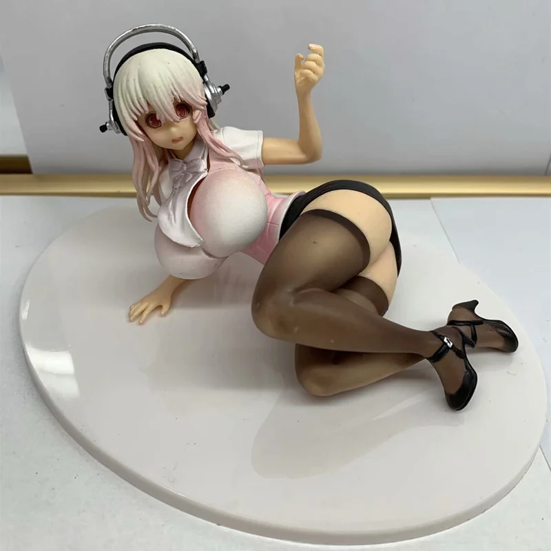 

Anime Super Sonico Lie Prone Posture Ver PVC Action Figure Collectible Model doll toy 8cm