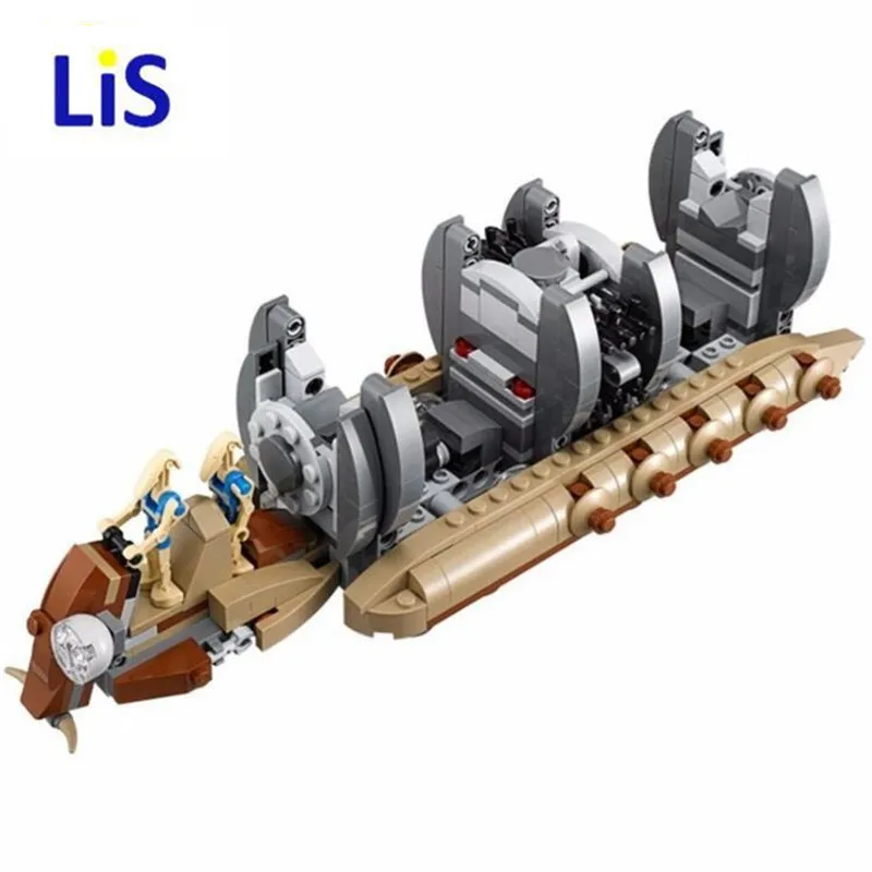 

10374 StarWars Figures Battle Droid Troop Carrier Compatible legoing 75086 Building Block Model Educational Toy Children