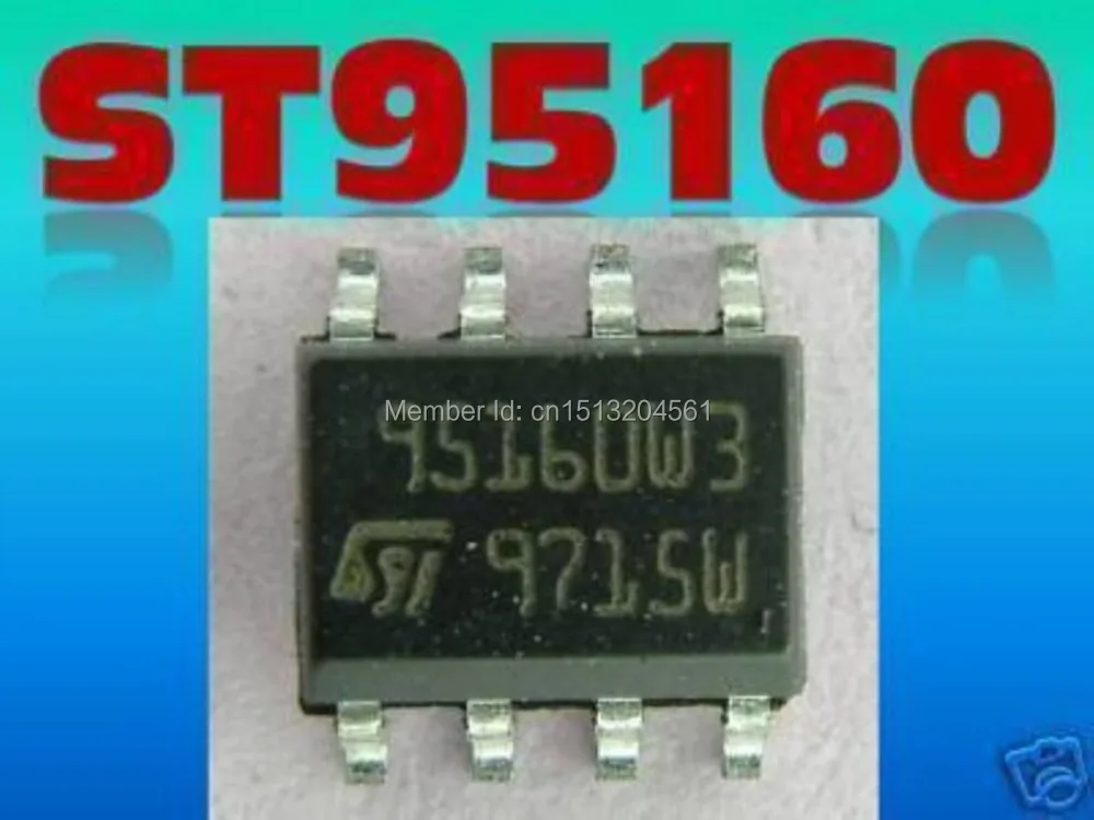 Good quality 2Pcs ST 95160 ST95160 EEprom Airbag Odometer Dashboard ...
