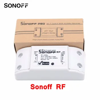 

Sonoff RF Wireless WiFi Smart Switch Interruptor 433Mhz RF Receiver Intelligent Remote Control Timing Switch for Smart Home