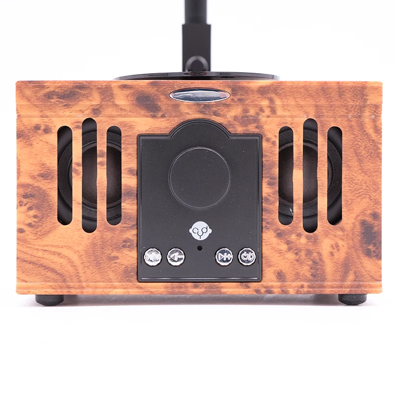 Retro sem Fio Áudio do Disco de u Design Bluetooth Speaker Telefone Celular Conectado Fonógrafo Music Player Cartão tf Disco Usb Alto-falantes 11 Alto-falantes coaxiais