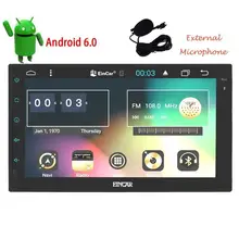Android 6.0 стерео навигации 2 DIN GPS автомобиль не DVD auido в тире Bluetooth, Wi-Fi видеомагнитофон Авторадио кассета Play