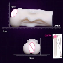 Silicone Male Masturbator for man pocket artificial vagina real pussy adult Sex Toys for Men penis Huevo Masturbador Erotic toys