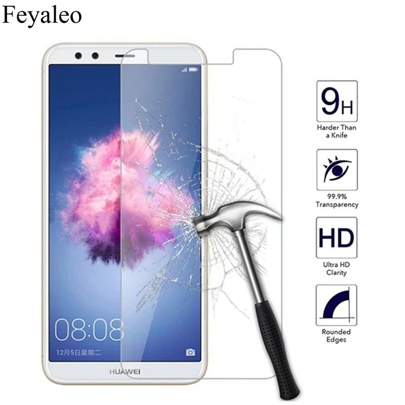

For Huawei P Smart Enjoy 7S 9H 2.5D Tempered Glass Screen Protector For Huawei FIG-LX1 LA1 LX2 LX3 Protective Cover Clear Film