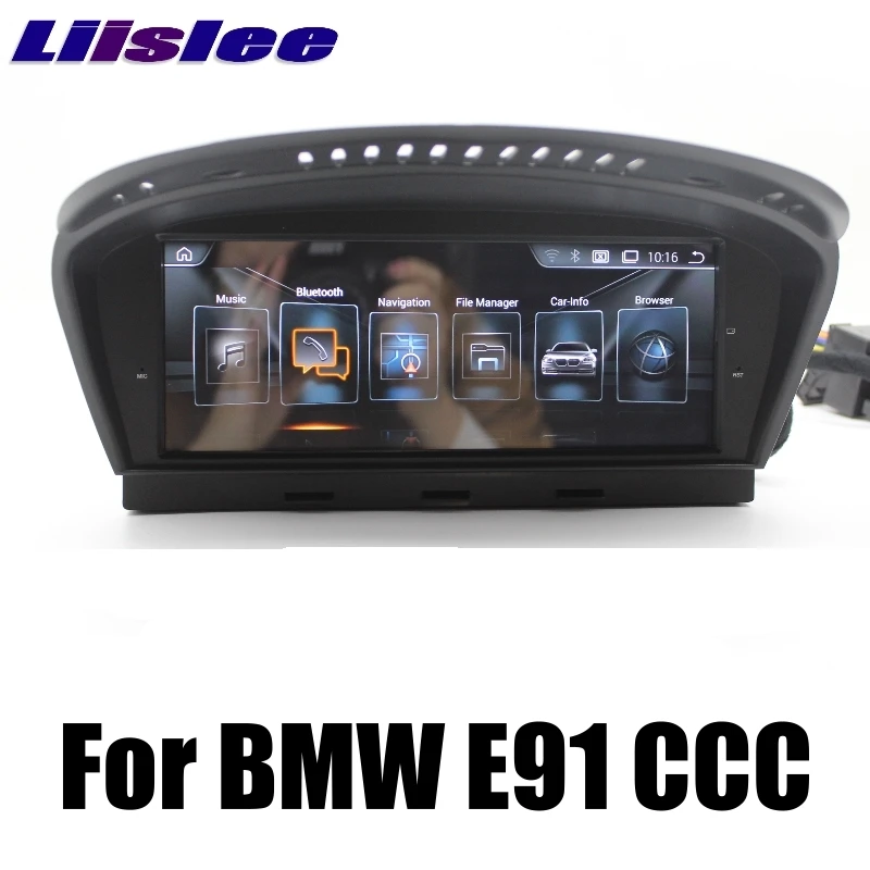 Sale For BMW 3 Series E91 2004~2010 CCC - NBT Style Liislee Car Multimedia GPS Map Audio Media Radio Stereo Navigation Player NAVI 0