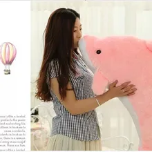 Большой 80 см плюшевая игрушка Дельфин, рождественский подарок w9602