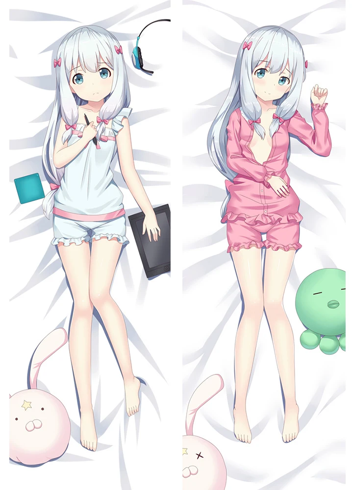 Anime Eromanga Sensei Izumi Sagiri Body Pillow Cover Cases Hugging 75037  (2)