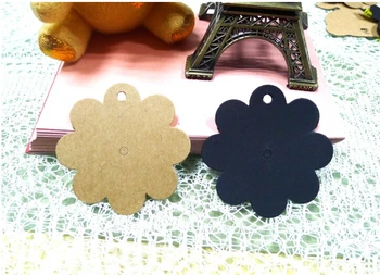 

6.5x6.5cm Flower tag