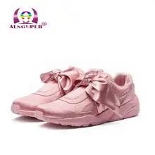 Señoras pisos alpargatas zapatos de mujer arco-nudo de seda arco mujer mocasines de punta redonda zapatos de mujer pisos enredaderas marca de lujo zapatos