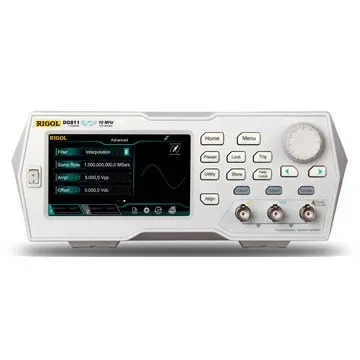 Функция Rigol DG811 10 МГц/генератор произвольной формы 1 канальный 4 3 дюймовый TFT