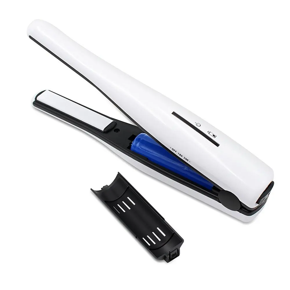 New Arrival Potable USB Powered Wireless hair straightener Hair curler