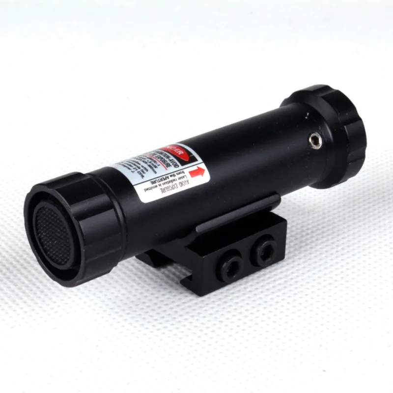 Tactical Hunting 650nm Red Dot Laser Sight Scope Remote Pressure and Push-button Switch with 20mm mount for Gun Rifle | Спорт и