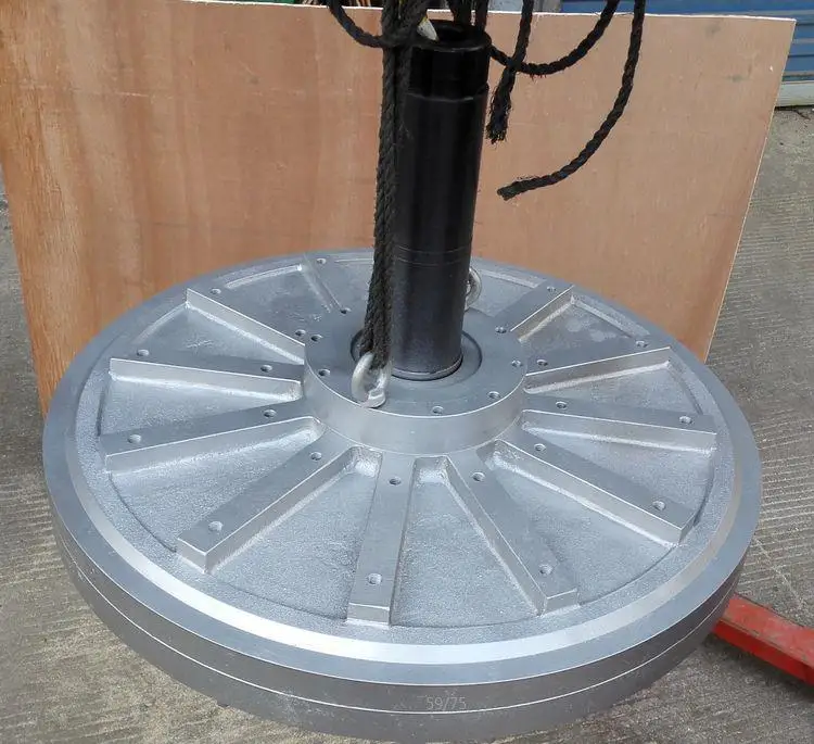 

5000W/5KW 100 150RPM 96 220 380VDC vertical wind turbine permanent magnet alternator coreless household DIY generator