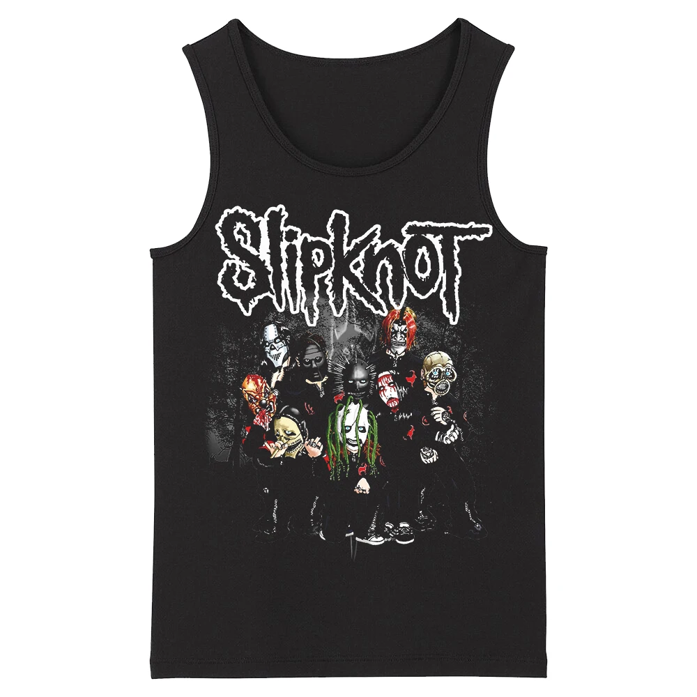 Мужские топики безрукавки rodhof Slipknot из тяжелого металла Deathcore Азиатские