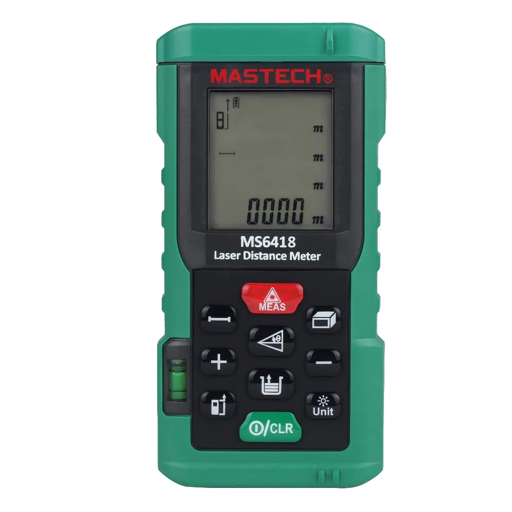 MASTECH MS6418 Laser Distance Meter 80M Distance Measure Digital Range