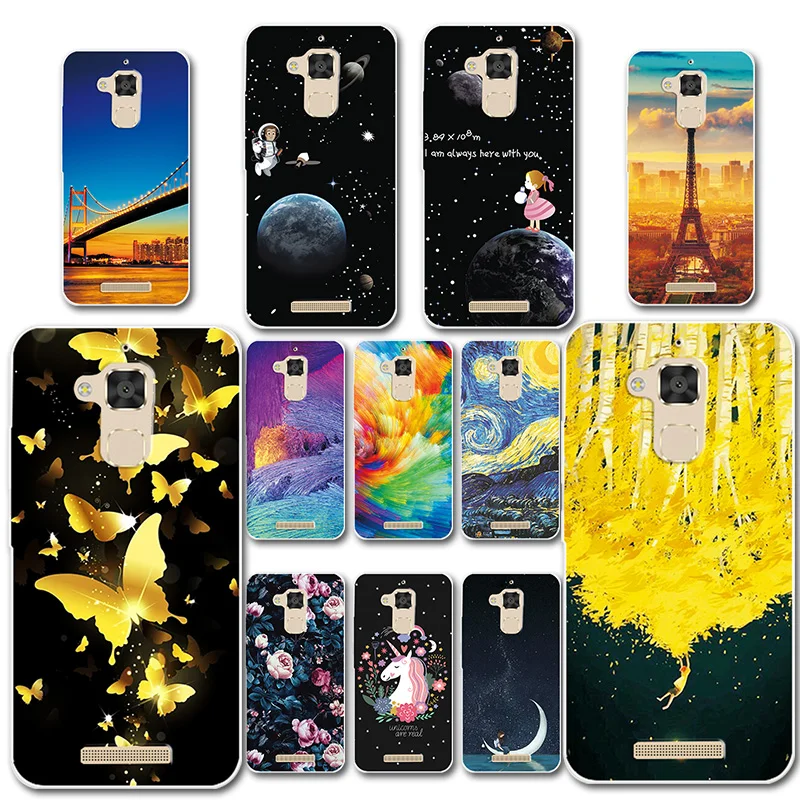 Soft TPU Phone Case For ASUS Zenfone 3 Max ZC520TL Cover Colorful Painted Novelty Shell Para 3Max ZC 520TL Fundas |