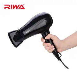 2000 Вт Riwa фен защита от перегрева Дизайн фен вафельная ветра на входе феном салон для укладки волос Инструмент 220 В s34
