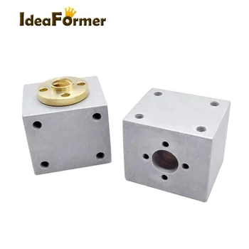 

T8 Trapezoidal Nuts Lead Screw Housing Mounting Bracket Aluminum Alloy 3D Printers Parts Aluminium Mount House Part Accessories
