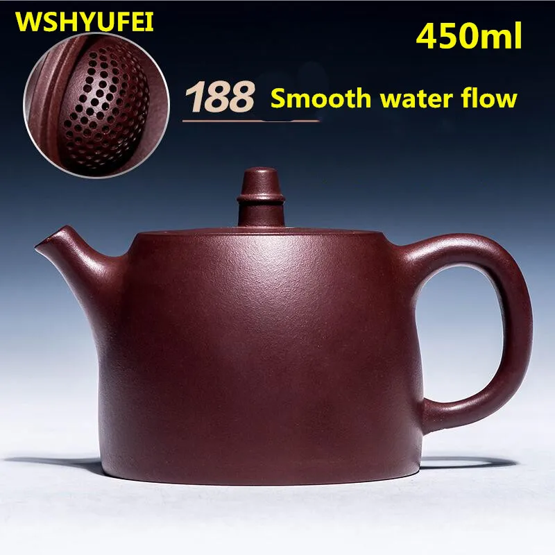 Yixing Zisha Teapot 100ml Yixing Teapot Ball Hole Zisha Teapot