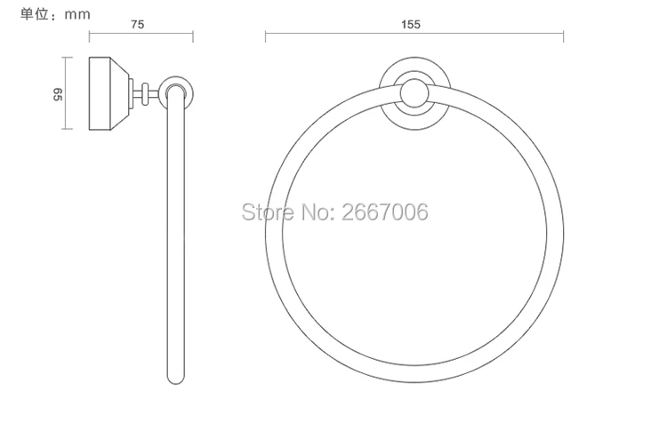 Модные Стиль блеск Позолоченные настенный Полотенца кольцо вешалка твердая латунь Хорошее качество Для ванной Интимные аксессуары zr2205
