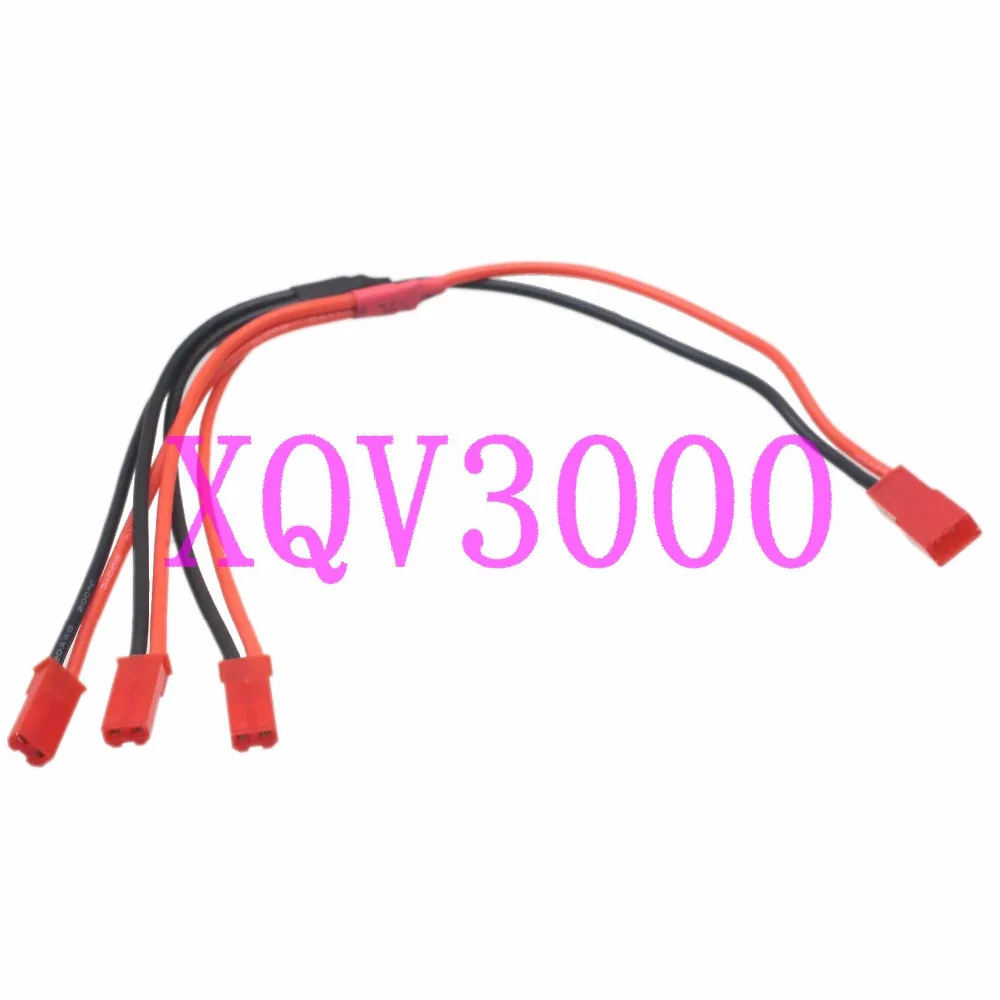 JST Parallel 1 Female to 3 сплиттер папа Провод зарядное устройство LED батарея ESC POWER FPV|splitter