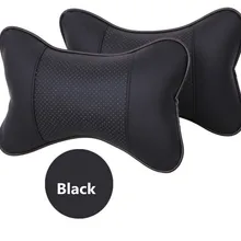 2 шт. Автомобильная подушка для шеи из искусственной кожи, подушка для Porsche cayenne macan key 911 panamera boxster 997 996 cayenne аксессуары