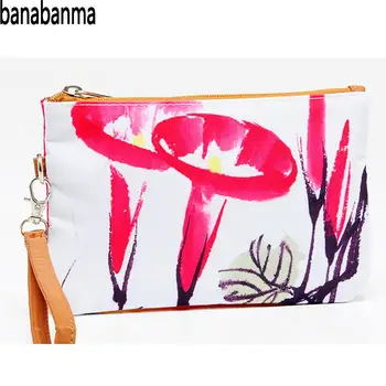 

PinShang Fashion Handbag Creative 3D Printing Clutch Bag Elegant Large Capacity Handbag Zipper Envelope Package bolsos mujer 40