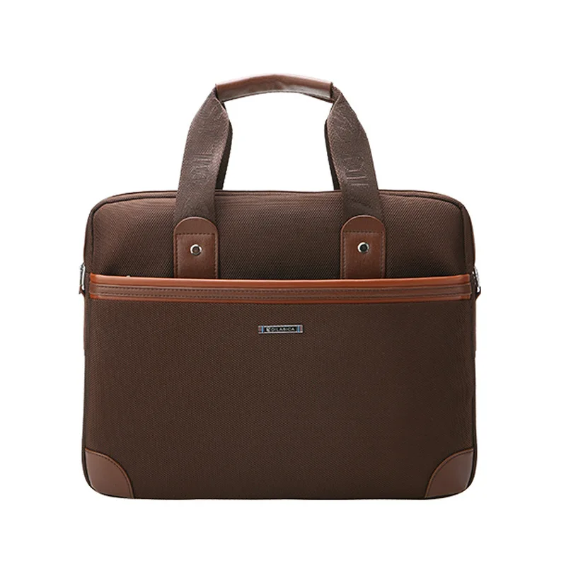 

2016 New Men's Fashion Business Travel Shoulder Bags Men Messenger Bags Canvas Briefcase Men Bag