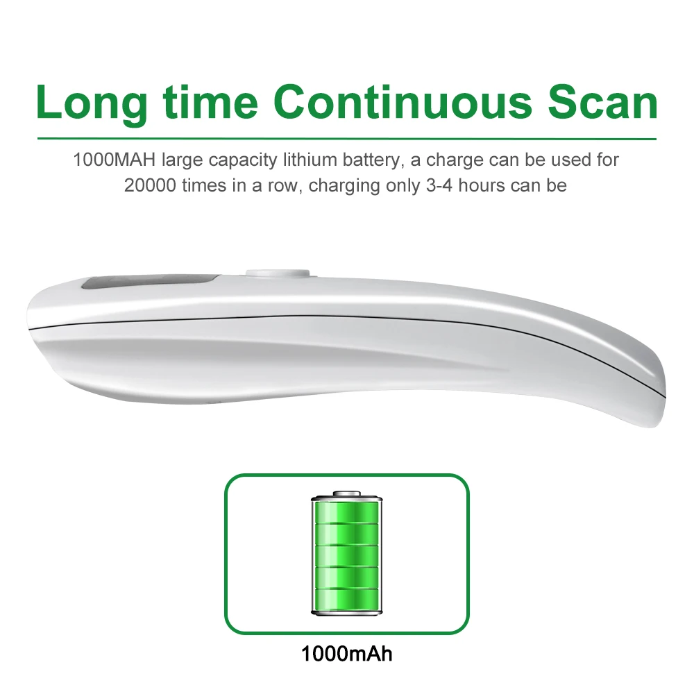Portátil sem Fio Grande-capacidade para Windows Bluetooth Barcode Scanner Leitor Cdd 1d Luz Vermelha Mac Android Ios Nt-z3s 4 NT Z3S portátil Sem Fio Bluetooth Barcode Scanner Leitor scanner CDD 1D luz vermelha Grande capacidade para Windows