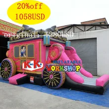 November special promotion Pink Princess inflatable slide Castle combination  Child carriage inflatable castle November special promotion Pink Princess inflatable slide Castle combination  Child carriage inflatable castle