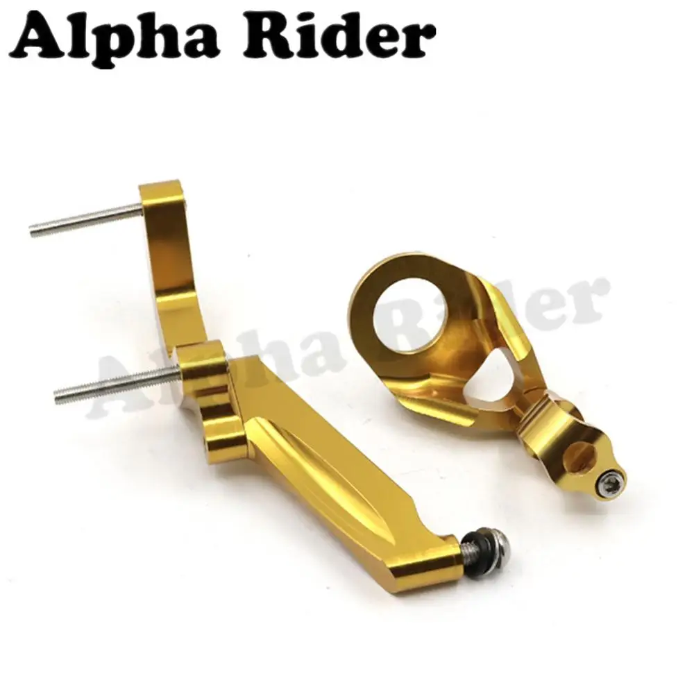 

Gold CNC Direction Steering Damper Stabilizer Bracket for Suzuki GSXR1000 06-15 GSX-R1000 2006-2015 K6 K7 K8 K9 L0 L1 L2 L3 L4