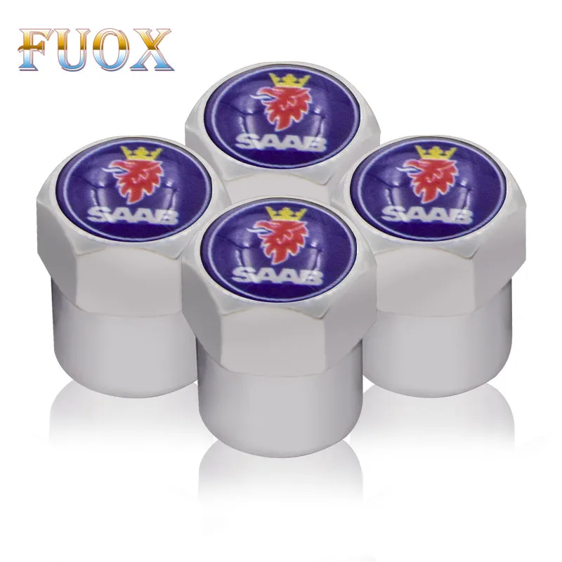 

4pcs Car Styling Caps Case For Saab 9-3 9-5 900 9000 Saab 93 95 Auto Emblems Car-Styling Stainless Steel Badge Car Accessories